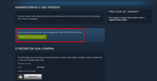 Como cancelar compra no Steam