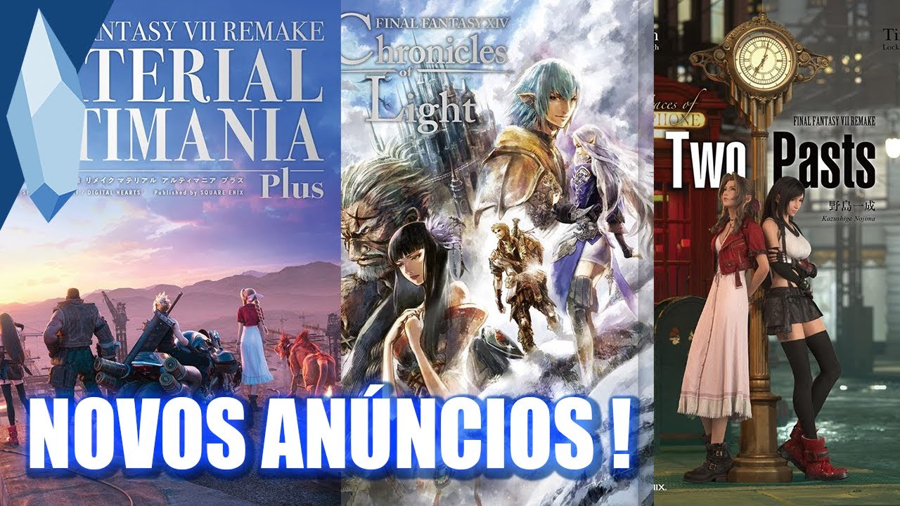 Novels, mangás e ultimanias de FINAL FANTASY