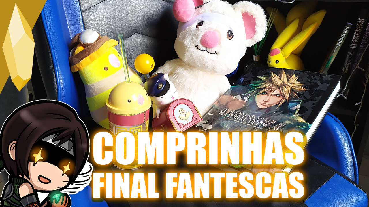 Produtos de FINAL FANTASY (Mandarake, Amazon e AliExpress) | Unboxing + Review
