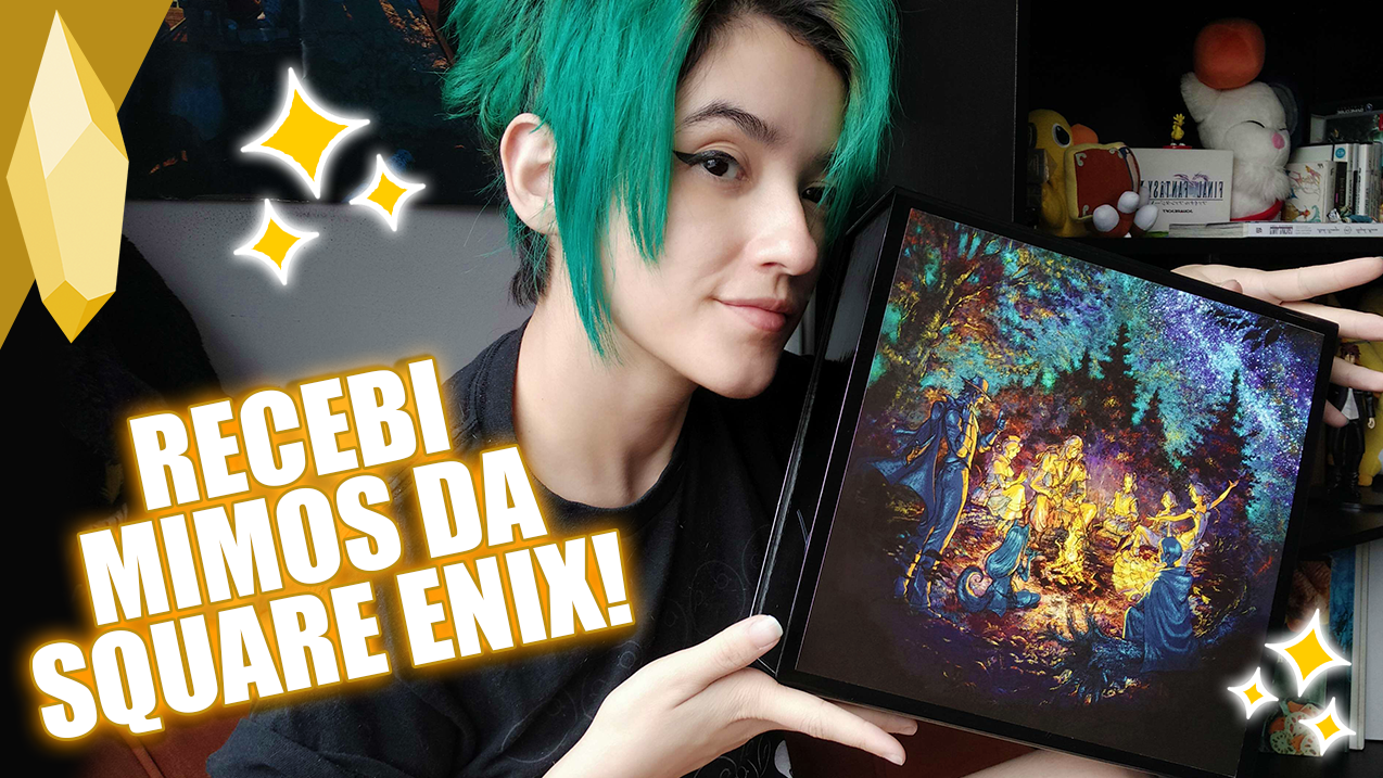 CAIXA SURPRESA de OCTOPATH TRAVELER II que recebi da SQUARE ENIX | Unboxing