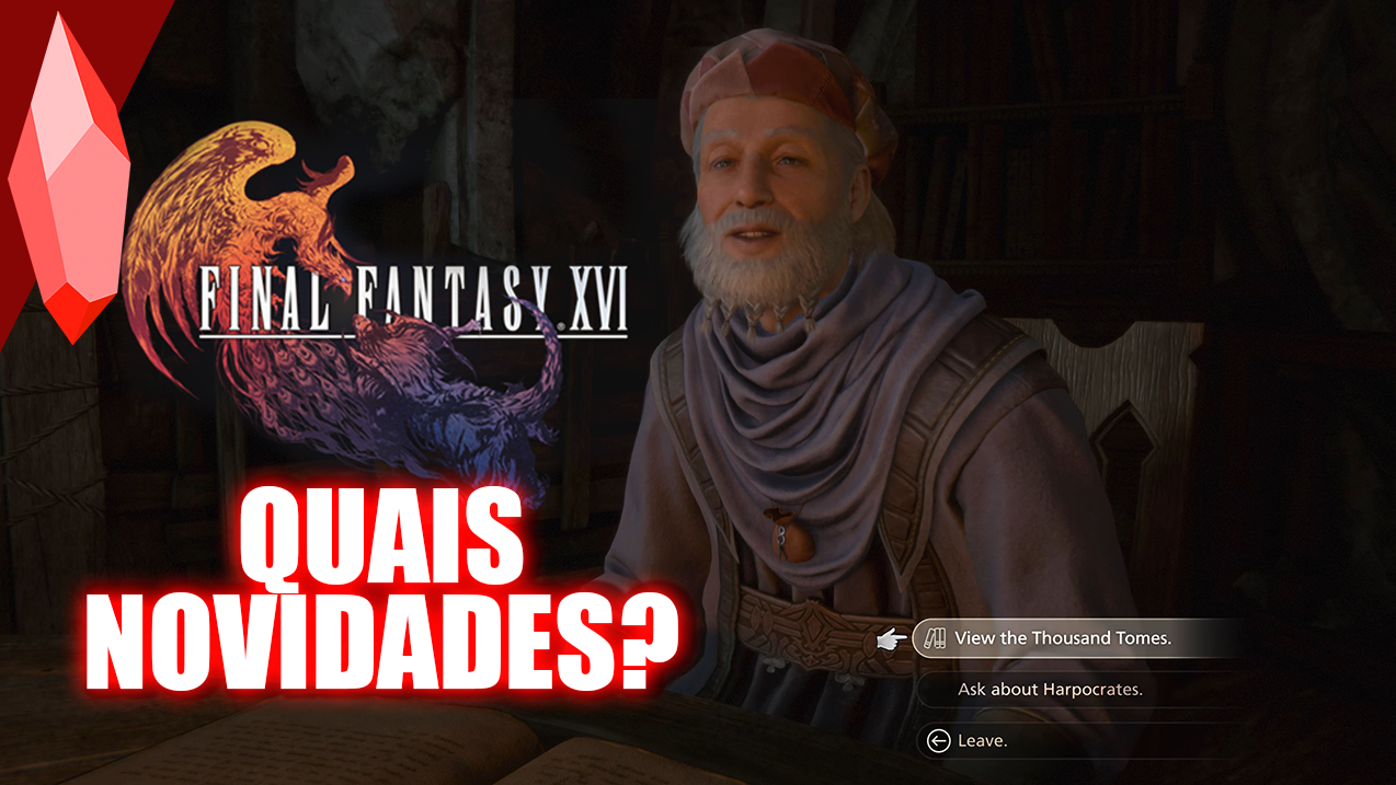 Novos vídeos de FINAL FANTASY XVI?