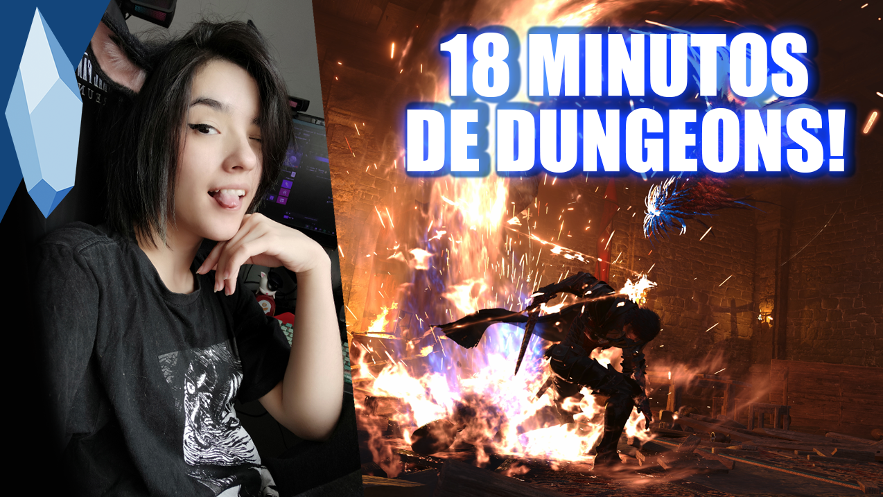 FFXVI | 18 minutos de dungeons