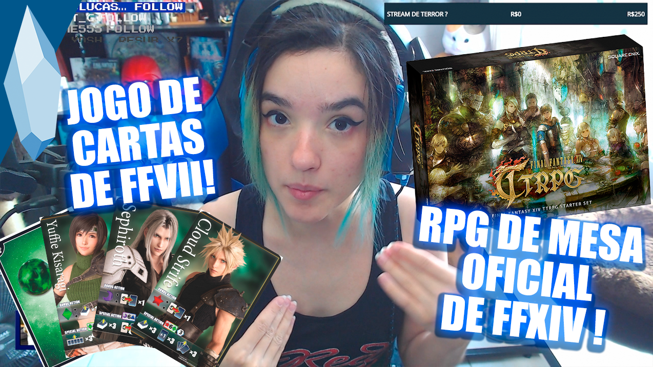 NOVOS FINAL FANTASY DE TABULEIRO!!