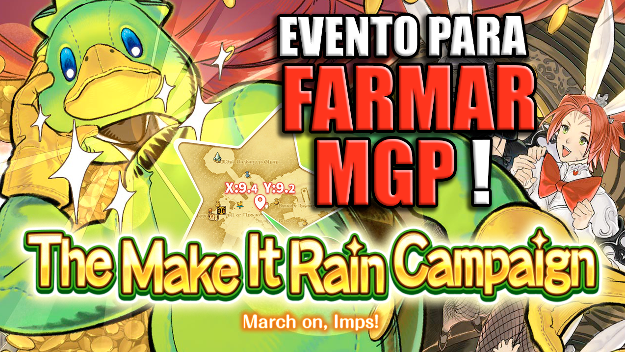 FFXIV | Make It Rain Campaign 2024