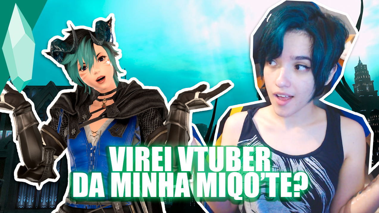 COMO FIZ minha PNGTUBER do FINAL FANTASY XIV ✨