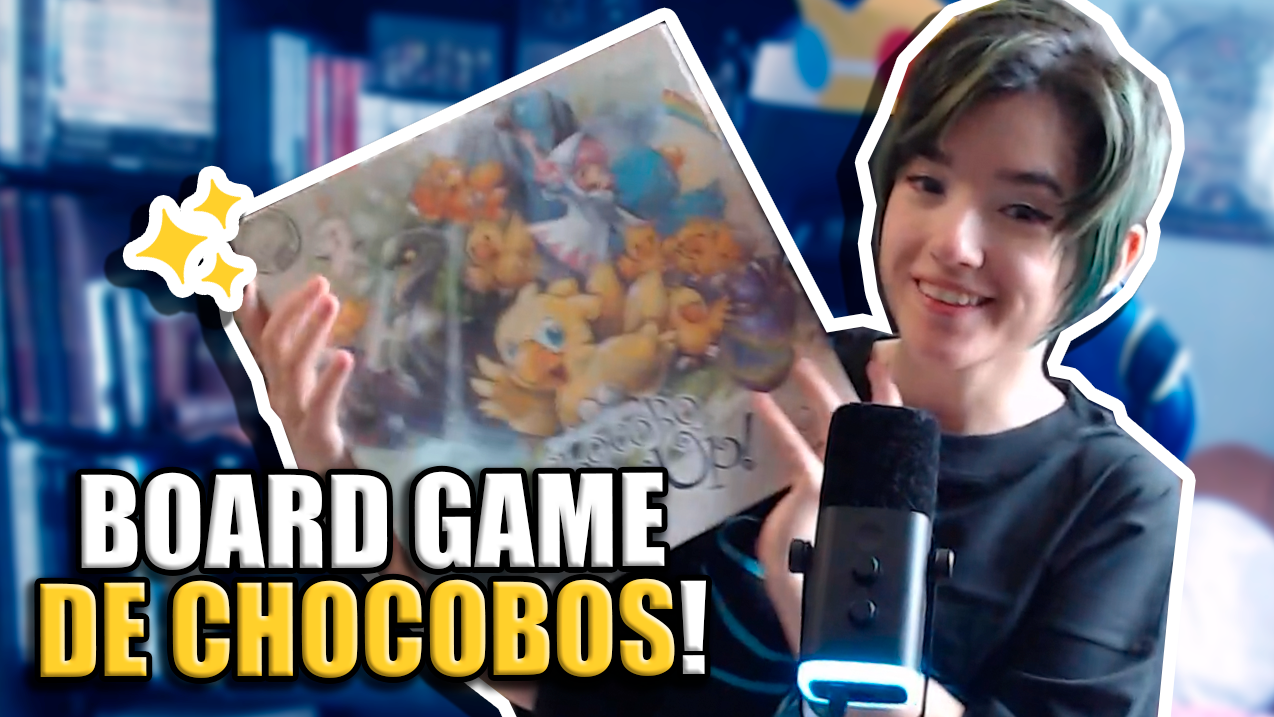 CHOCOBO PARTY UP! 🐤 – Jogo de tabuleiro | Unboxing