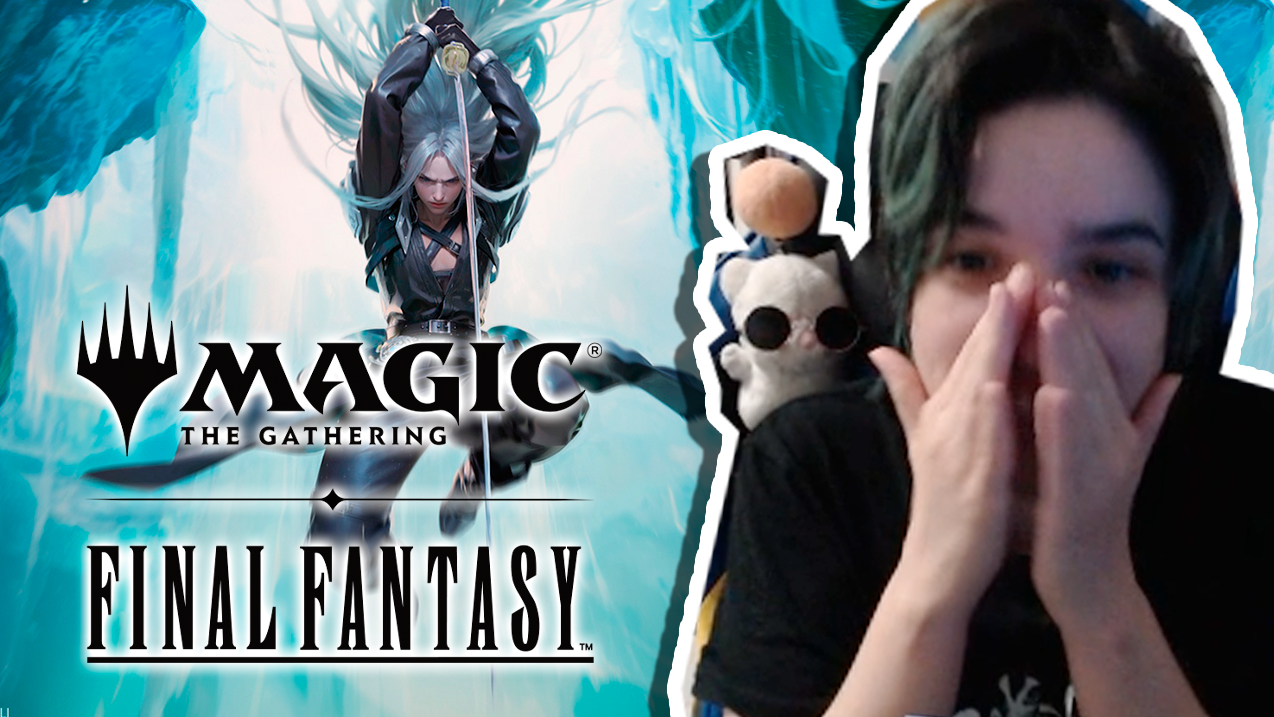 ARTE das CARTAS de MAGIC THE GATHERING & FINAL FANTASY – React