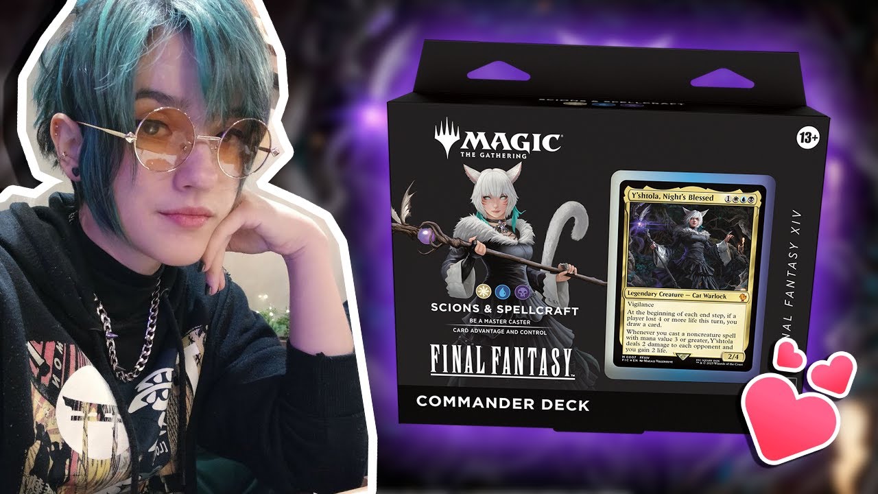 Abrindo o COMMANDER DECK da Y’SHTOLA ( FFXIV ) + Conversinha 💕