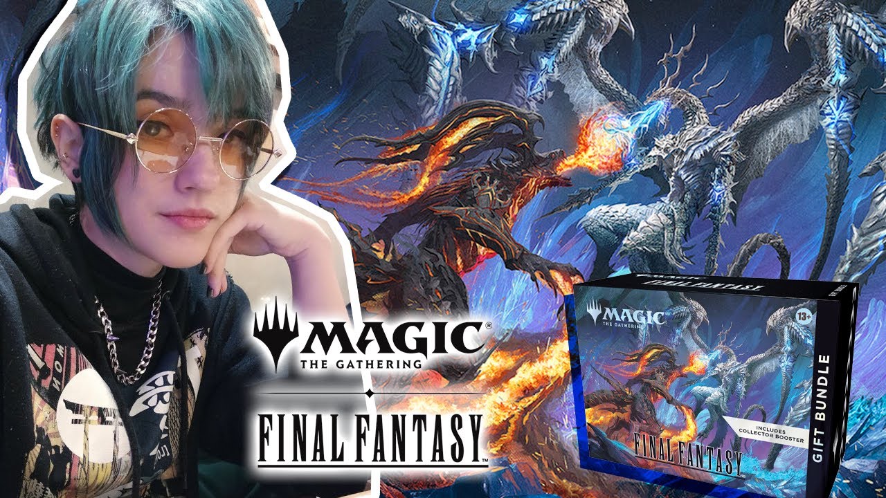 Abrindo GIFT BUNDLE de MTG x FF + Conversinha 💕