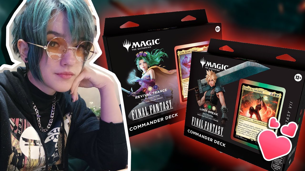 Abrindo o COMMANDER DECK da TERRA ( FFVI ) e do CLOUD ( FFVII ) + Conversinha 💕