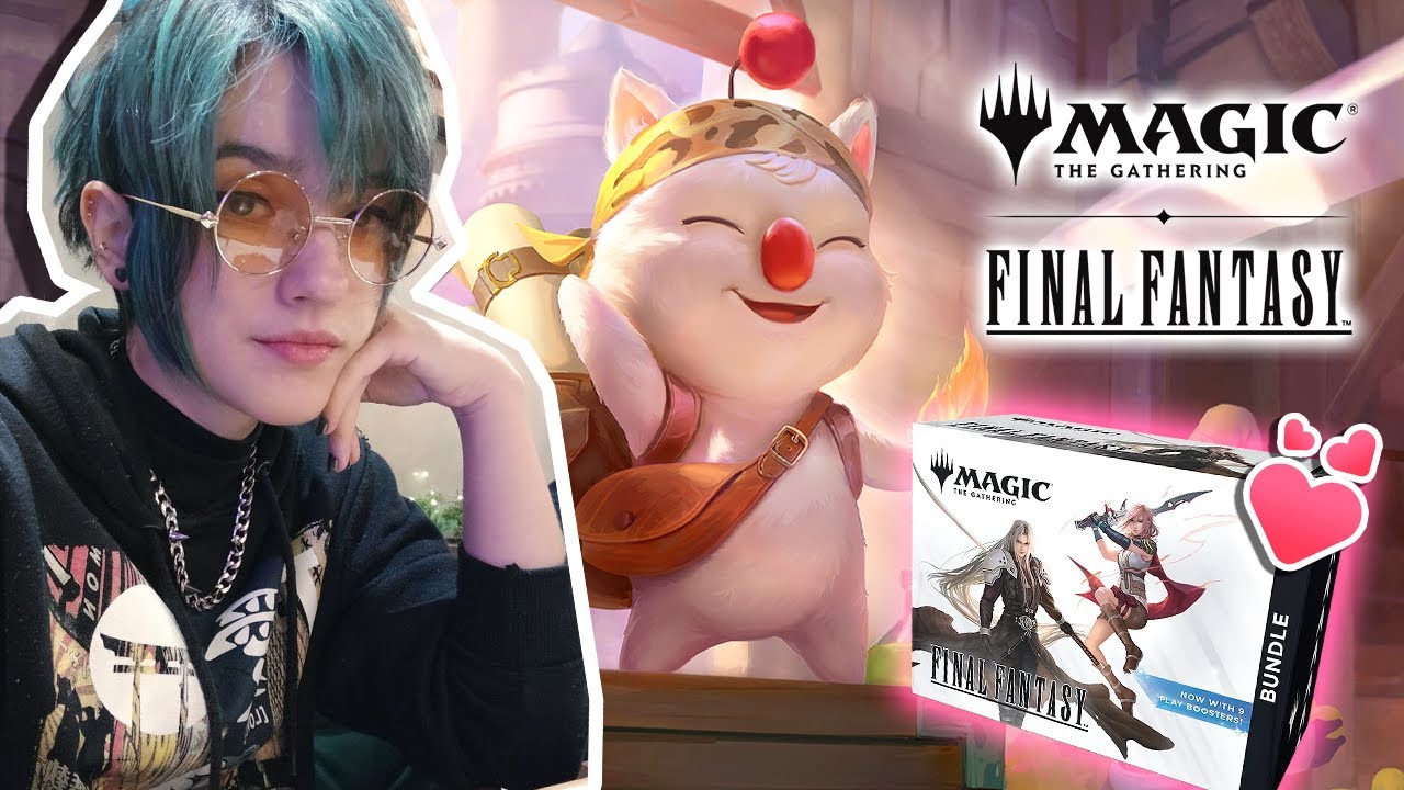 COMENTANDO arte e origem das cartas de MTG x FF ( FF 8 e 9 ) + UNBOXING do BUNDLE ✨