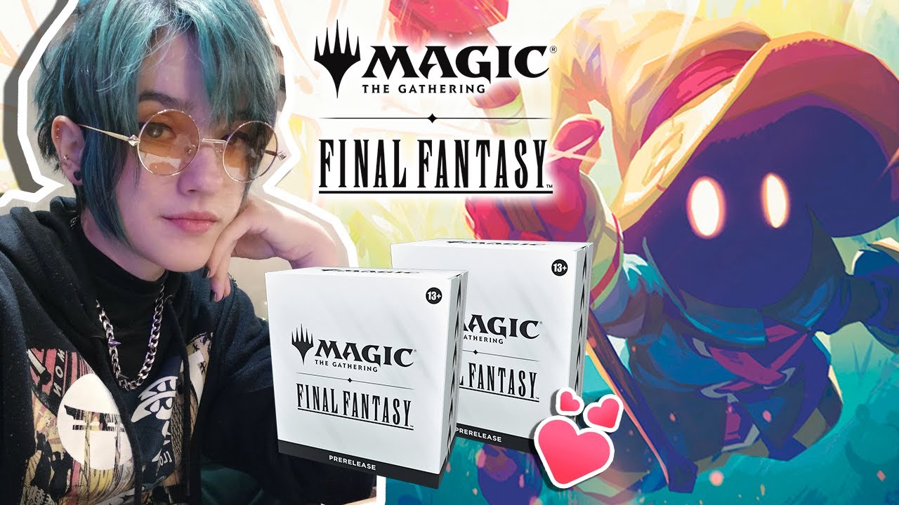 Abrindo caixa de PRE RELEASE MTG x FF + Conversinha + Organizando a coleção 💕