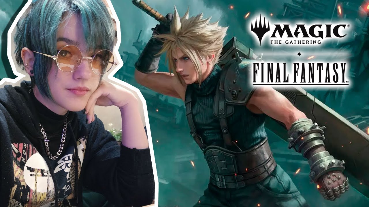 COMENTANDO arte e origem das cartas de MTG x FF ( FF 7 )