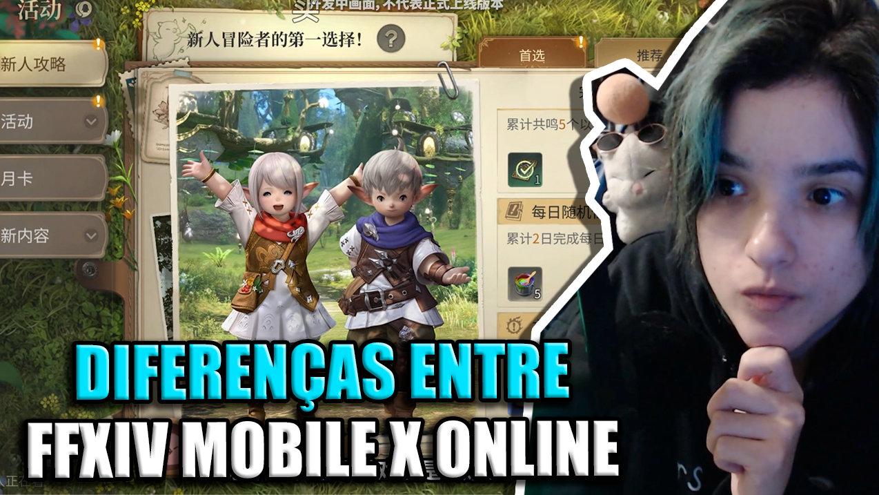 FFXIV Mobile | MONETIZAÇÃO e ITENS EXCLUSIVOS!? – React