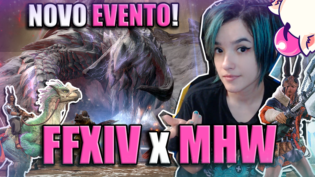 COLLAB entre FFXIV x Monster Hunter Wild trás novos itens para Eorzea!!